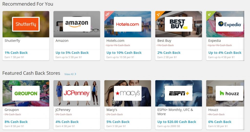 Swagbucks Cash Back