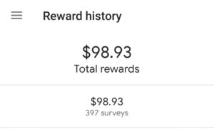 2020 Review: Google Opinion Rewards