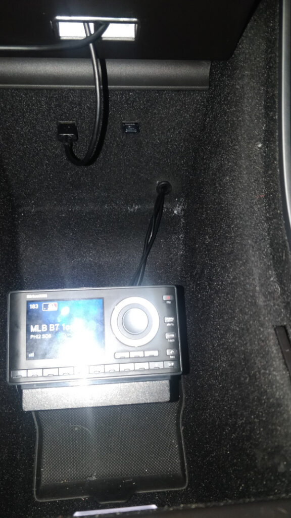 SiriusXM Satellite Radio Installed in Tesla Model 3