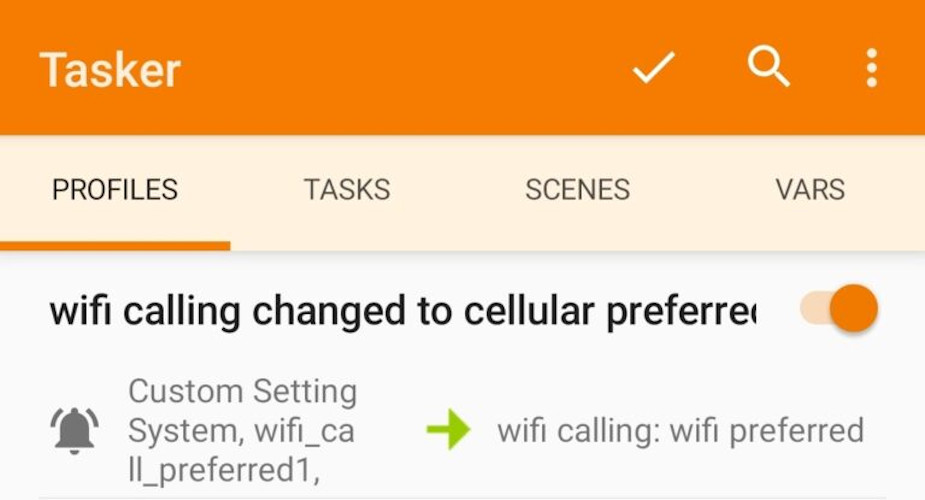 Tasker Galaxy S20 Wifi