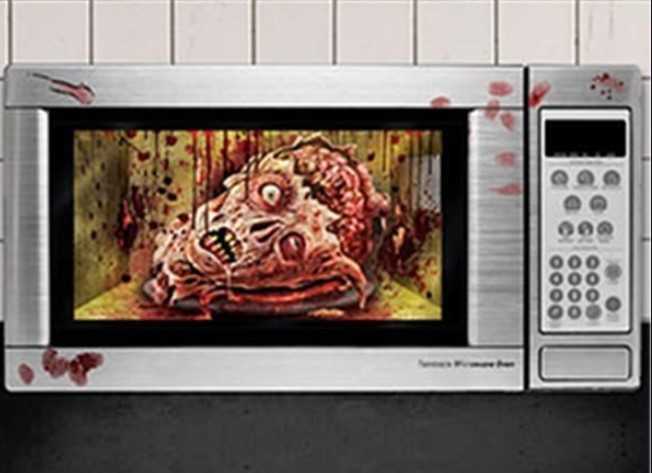 Halloween Microwave Sticker