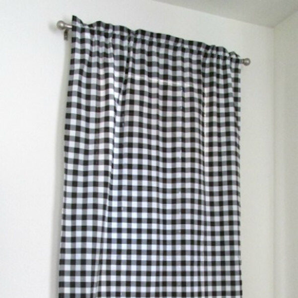 Buffalo Check Curtains