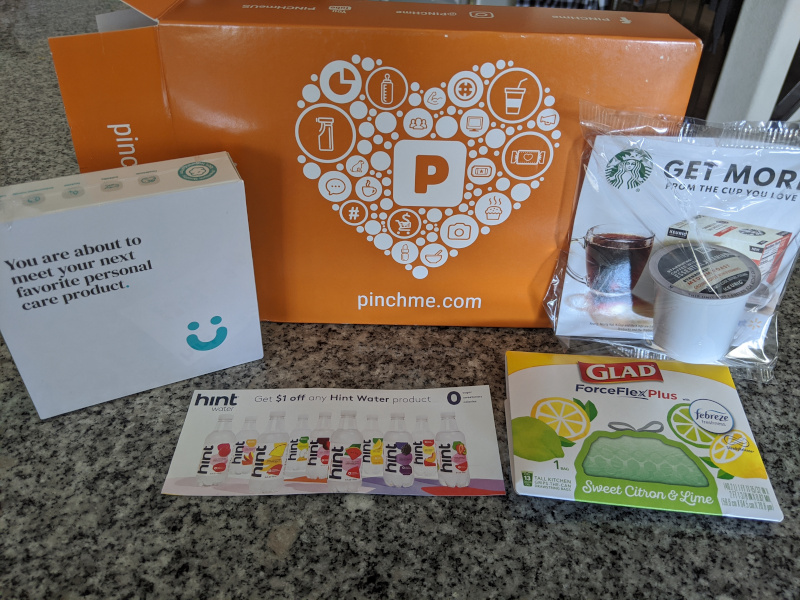 PINCHme box with samples